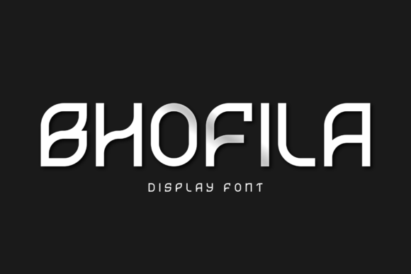 Bhofila: A Quirky Display Font That Stands Out in Modern Design