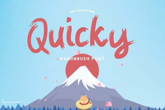 Discover Quicky: A Sweet and Versatile Display Font for Modern Designers