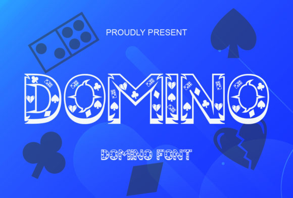 Domino: A Unique Display Font for Creative Projects