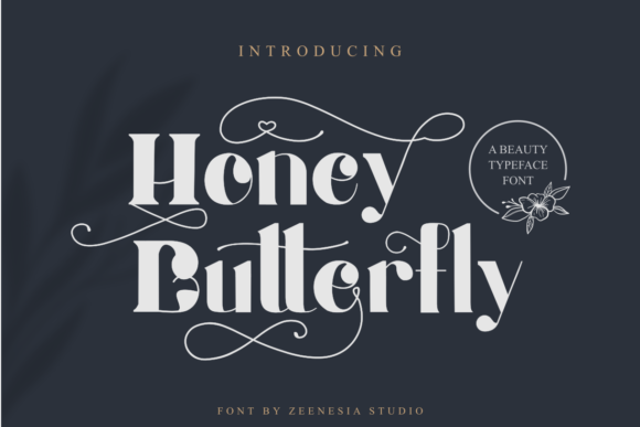 Honey Butterfly: A Unique Display Font for Creative Expression
