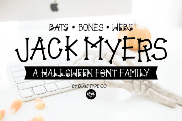 Jack Myers: A Playful Font That Adds Spookiness and Style to Design Projects