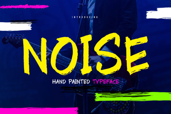 Noise: The Casual and Cool Display Font for Creative Projects