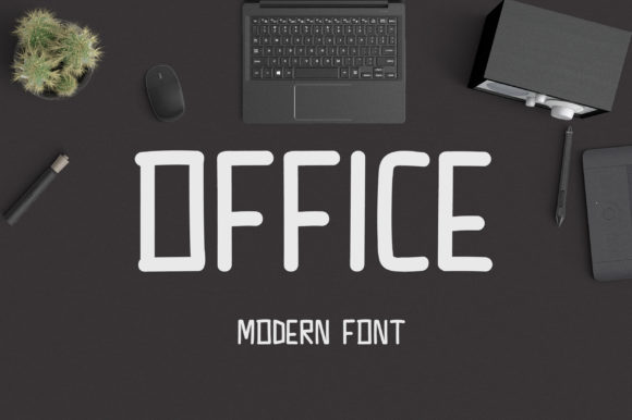 Office Font: A Modern and Cute Display Font for Elevating Your Design Projects