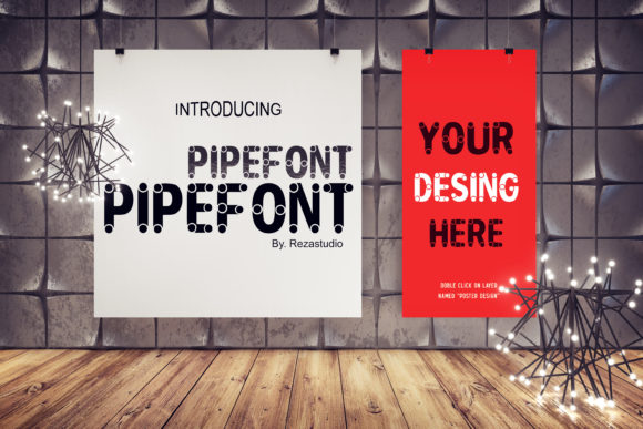 Pipe: A Playful Font That Adds Personality to Your Projects
