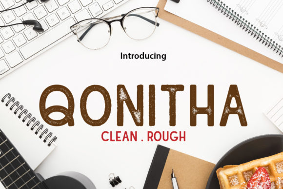 Qonitha: A Bold and Authentic Display Font for Modern Creativity
