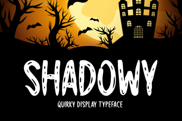 Shadowy: A Quirky Display Font That Elevates Creativity and Communication