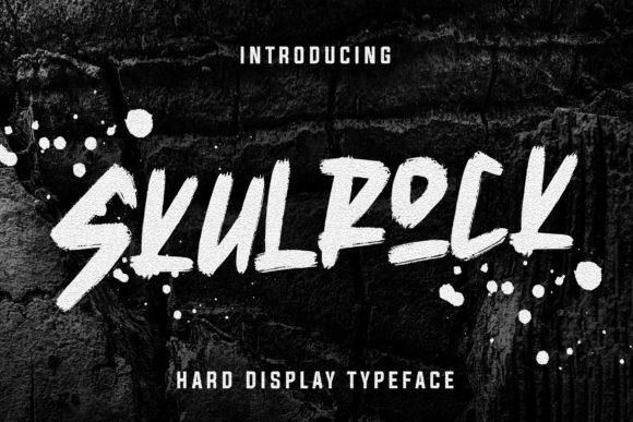 Skulrock: A Bold and Authentic Display Font for Creative Expression