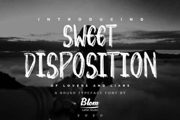 Sweet Disposition: A Casual Display Font for Creative Projects