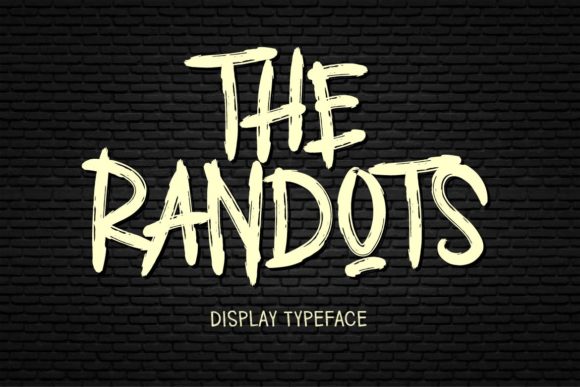 The Randots: A Bold Display Font for Creative Impact