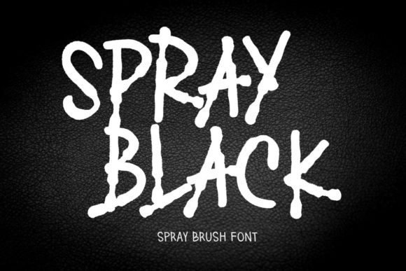 The Rise of Spray Black: A Quirky Font That’s Making Waves in Design and Branding
