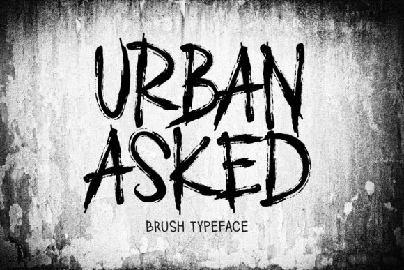 Urban Asked: A Unique Display Font for Modern Communication